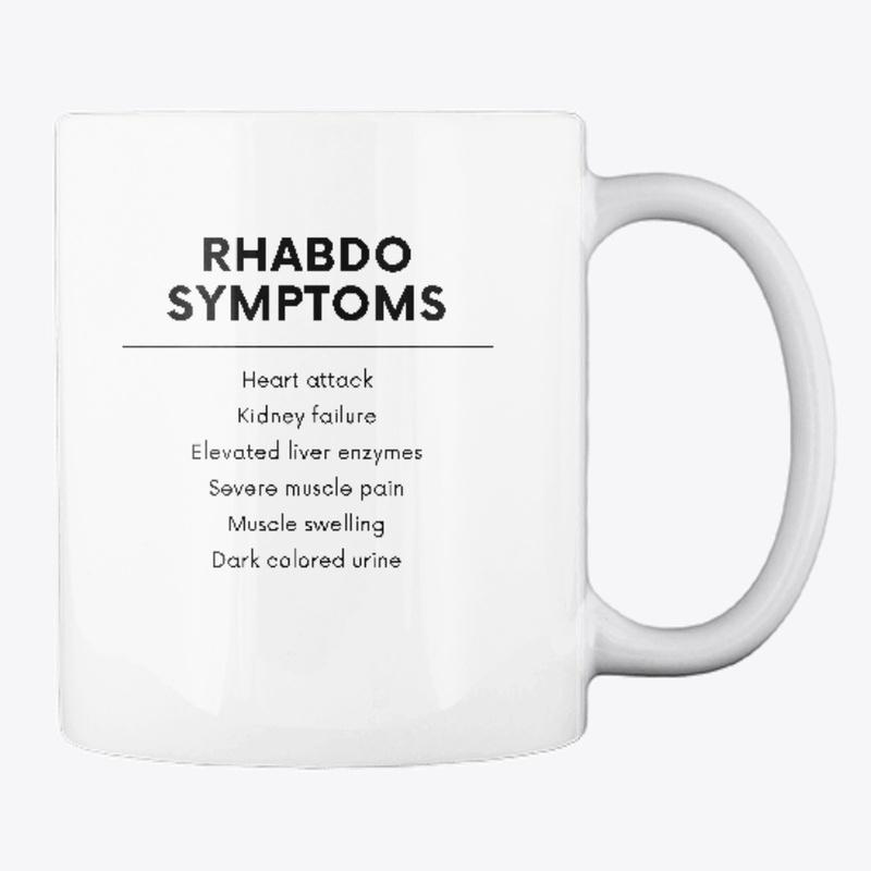 Rhabdo Symptoms Coffee Mug